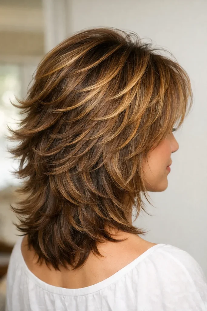 8. Feathered With Highlights