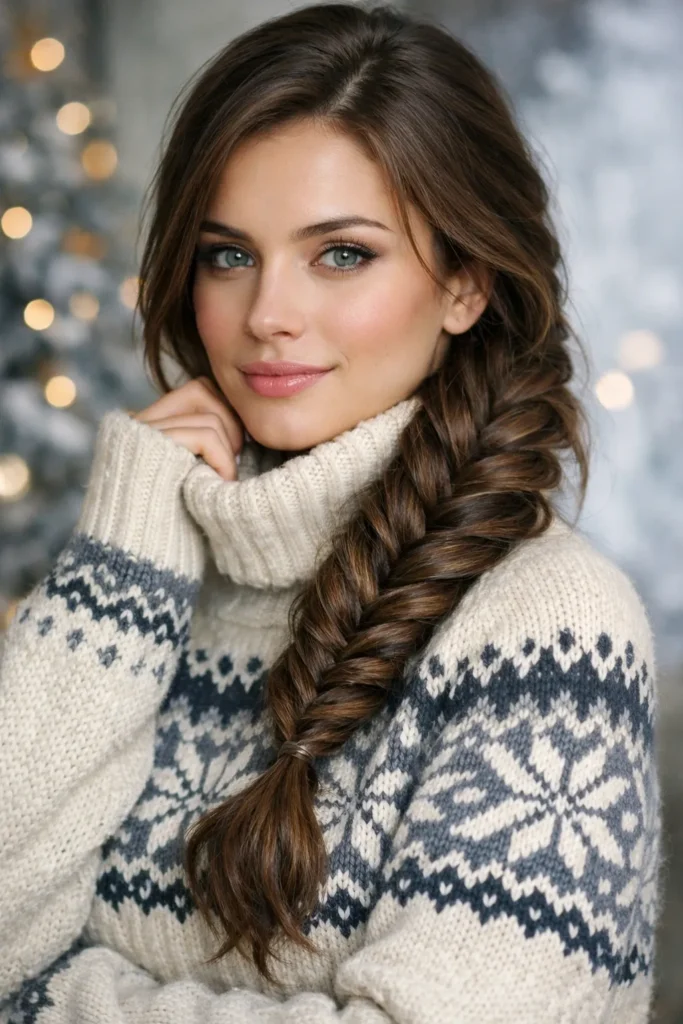 1. Classic Fishtail Braid