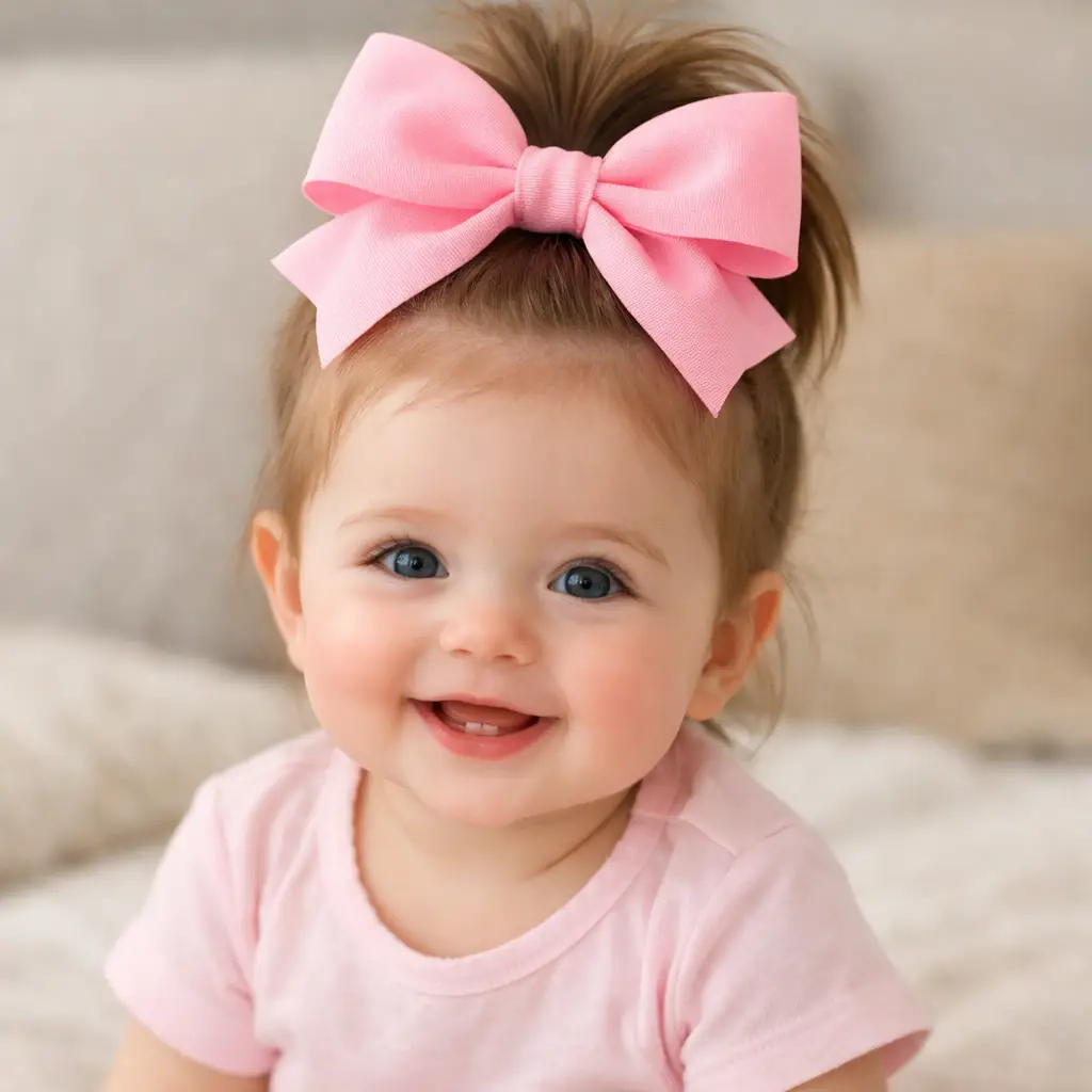 4. High Ponytail with Bow