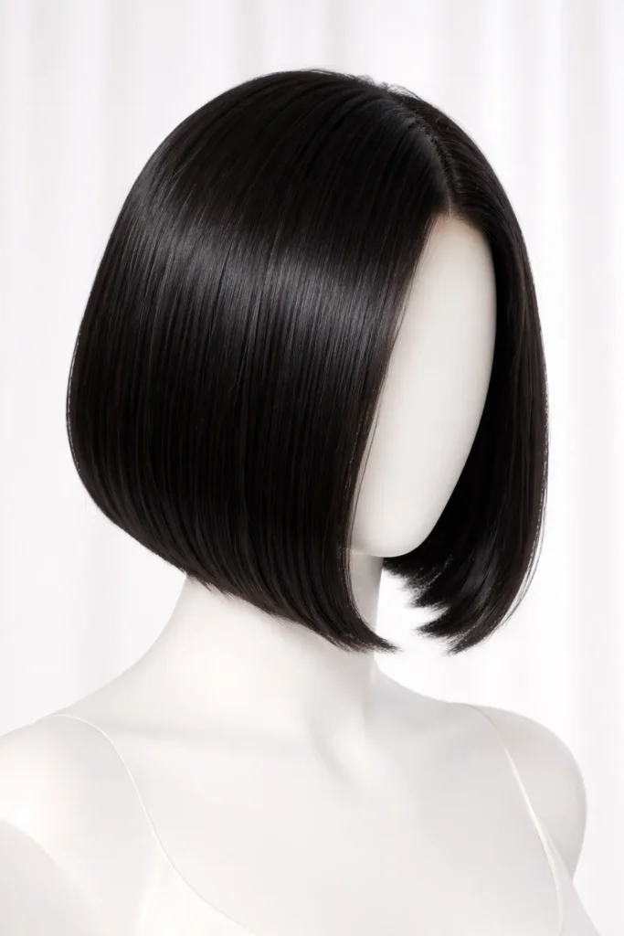 1. Sleek Straight Bob