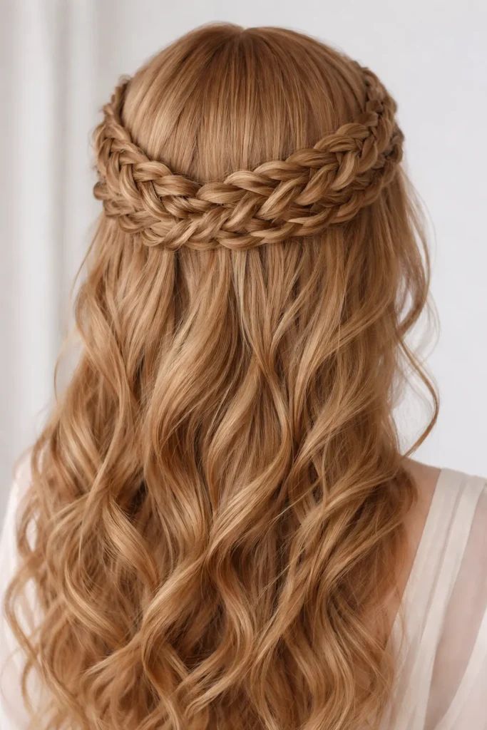 7. Braided Crown
