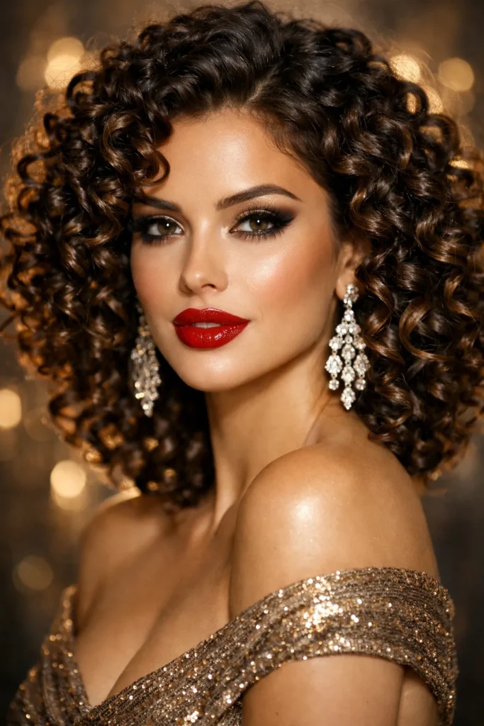 2. Tight Ringlet Curls