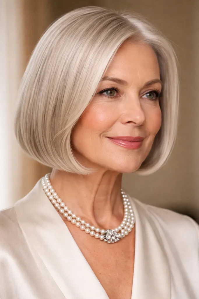 1. Classic Straight Bob