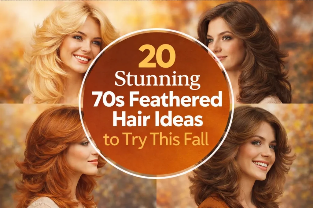 20 Stunning 70s Feathered Hair Ideas to Try This Fall
