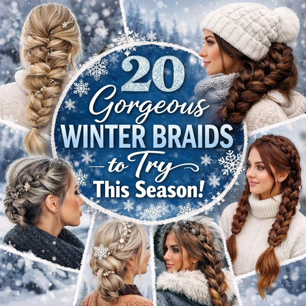 20 Gorgeous Winter Braids to Try This Season!