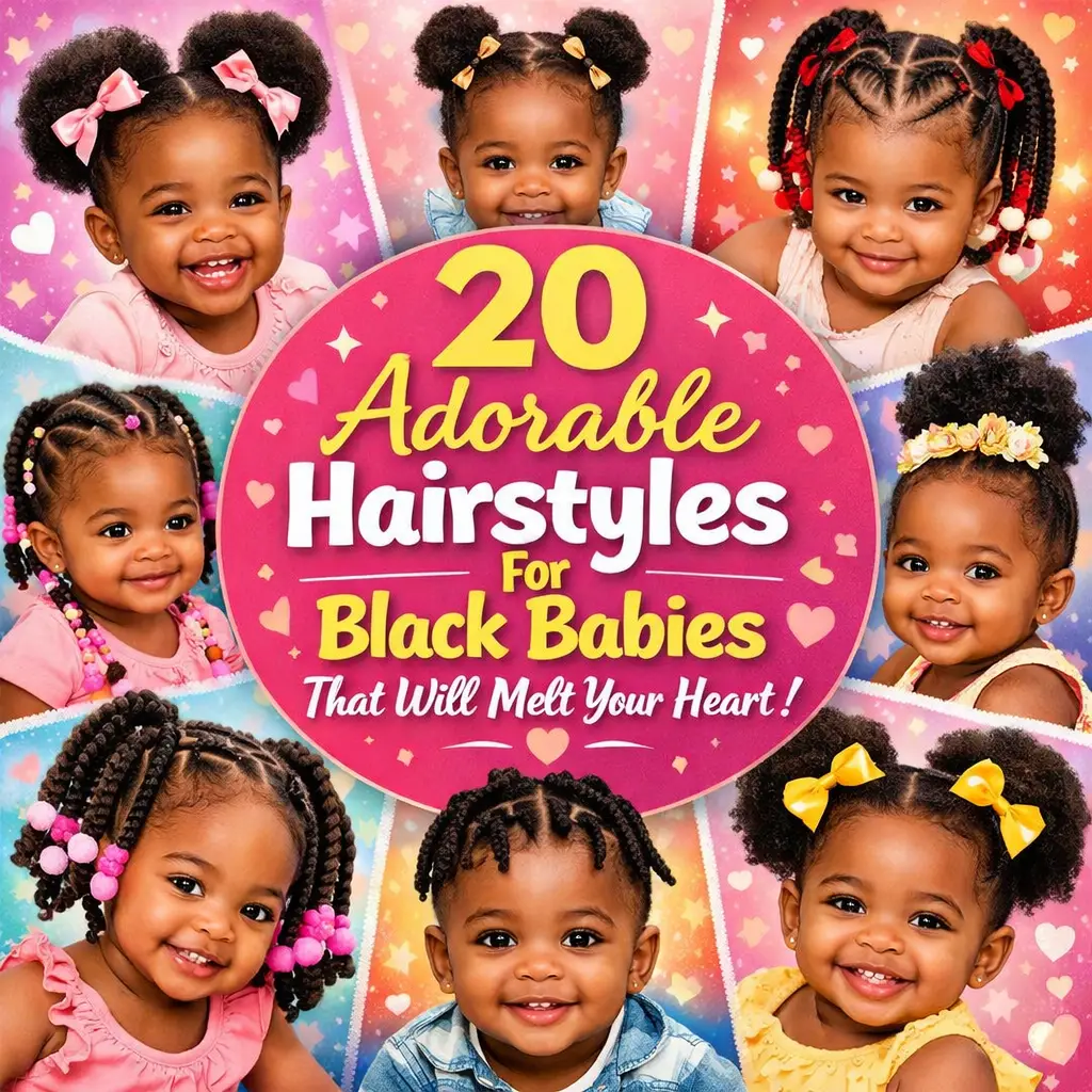 20 Adorable Hairstyles for Black Babies That Will Melt Your Heart!