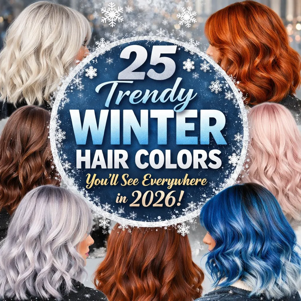 25 Trendy Winter Hair Colors You’ll See Everywhere in 2026!