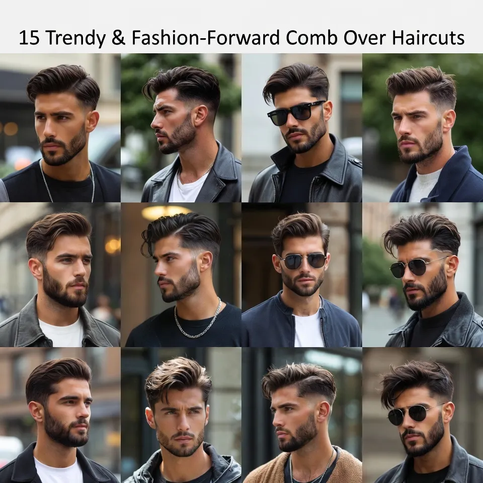 15 Trendy & Fashion-Forward Comb Over Haircuts