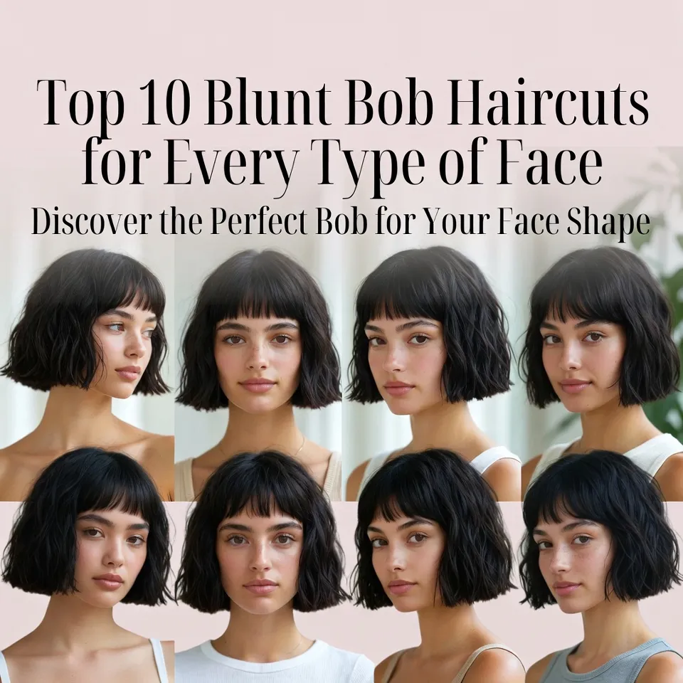 Top 10 Blunt bob haircuts for every type of Face