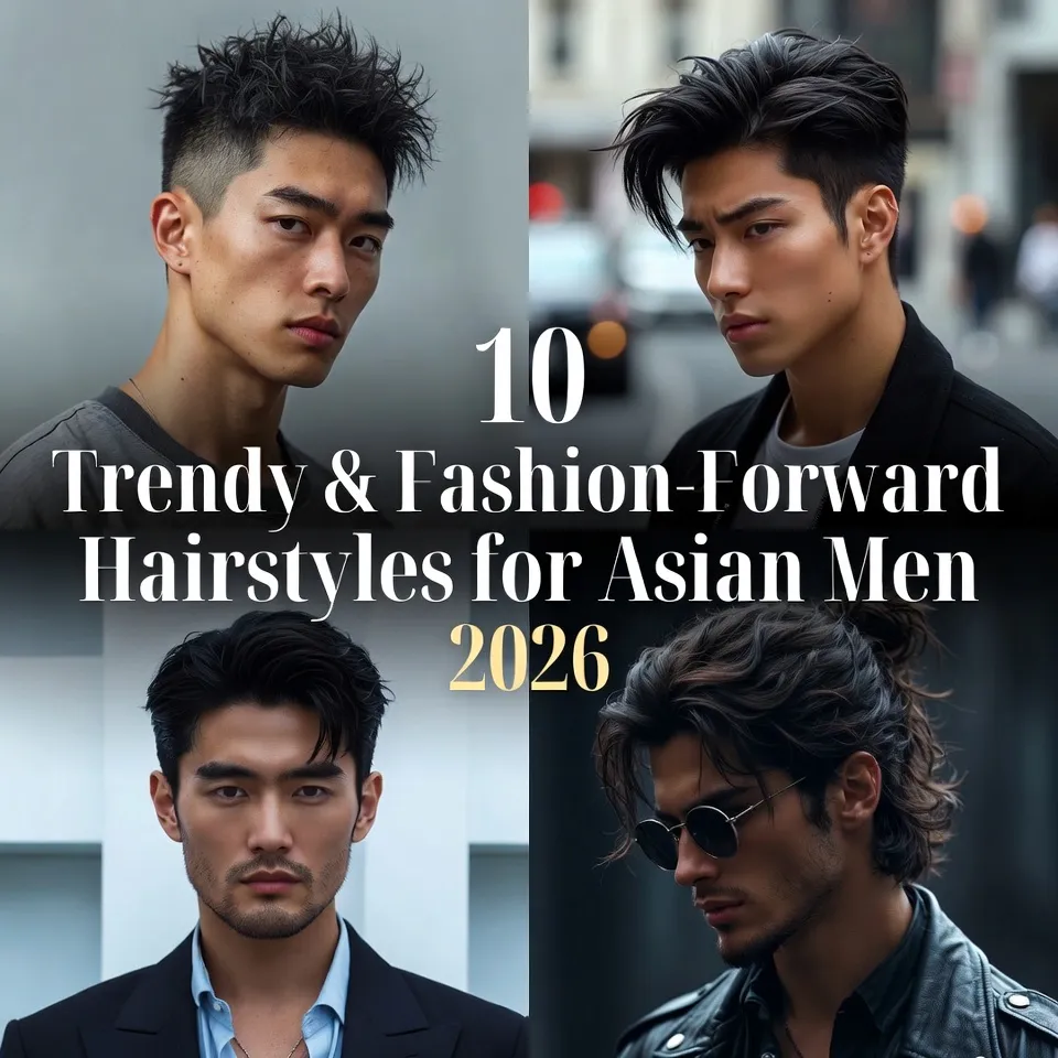 10 Trendy & Fashion-Forward Hairstyles for Asian Men 2026