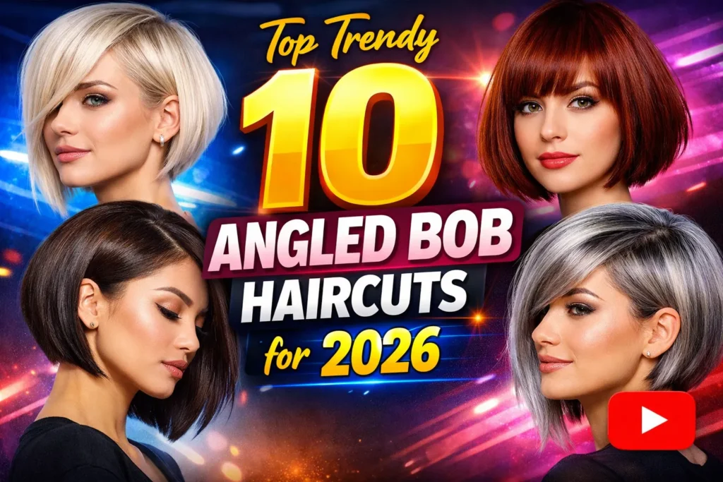 Top Trendy 10 Angled bob haircuts for (2026)