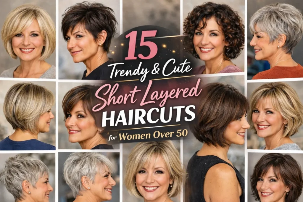 Layered Haircuts for Women Over 5