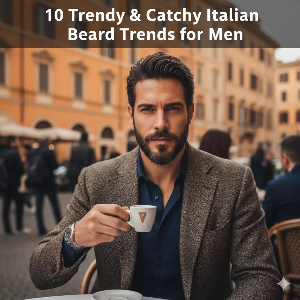 10 Trendy & Catchy Italian Beard Trends for Men