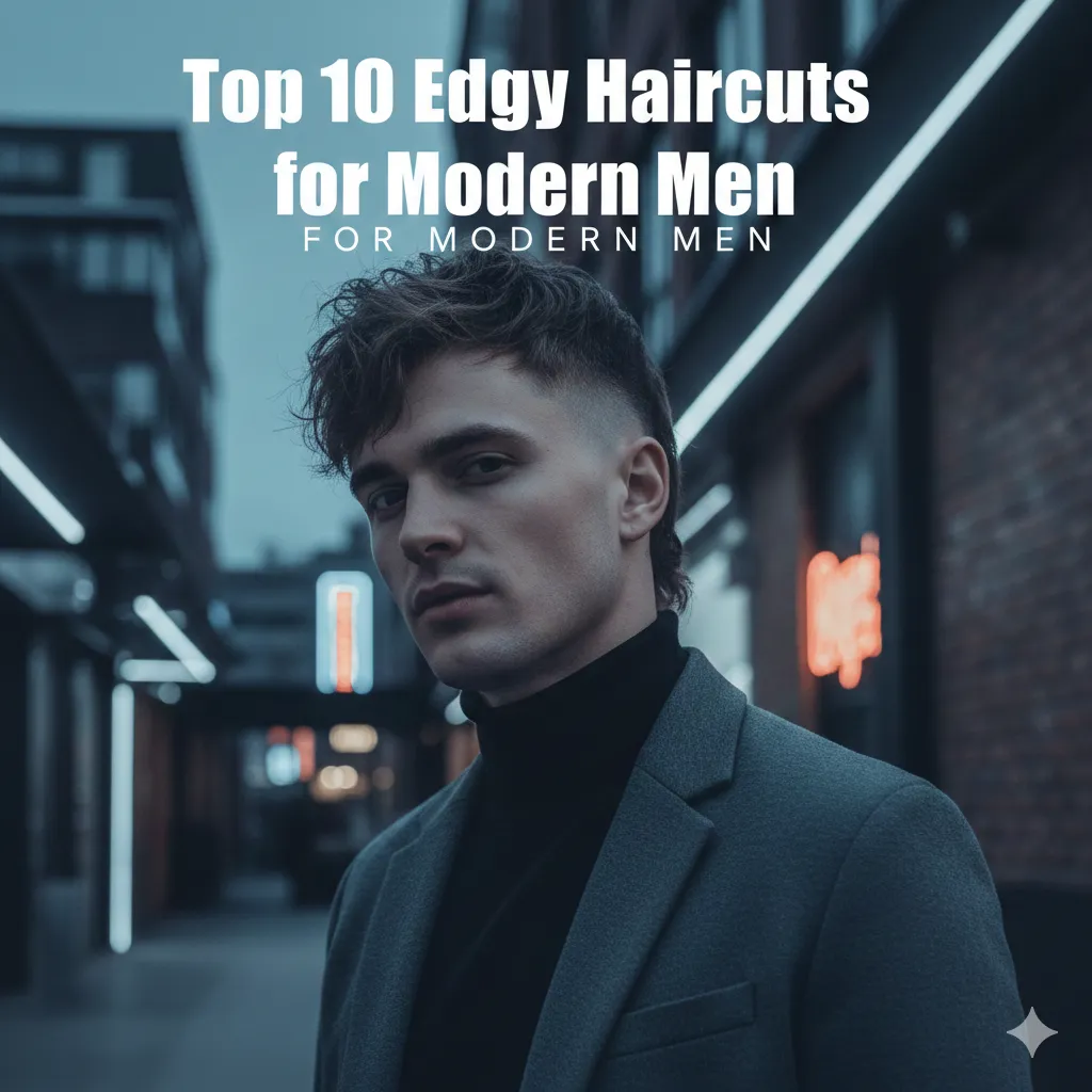 Top 10 Edgy Haircuts for Modern Men