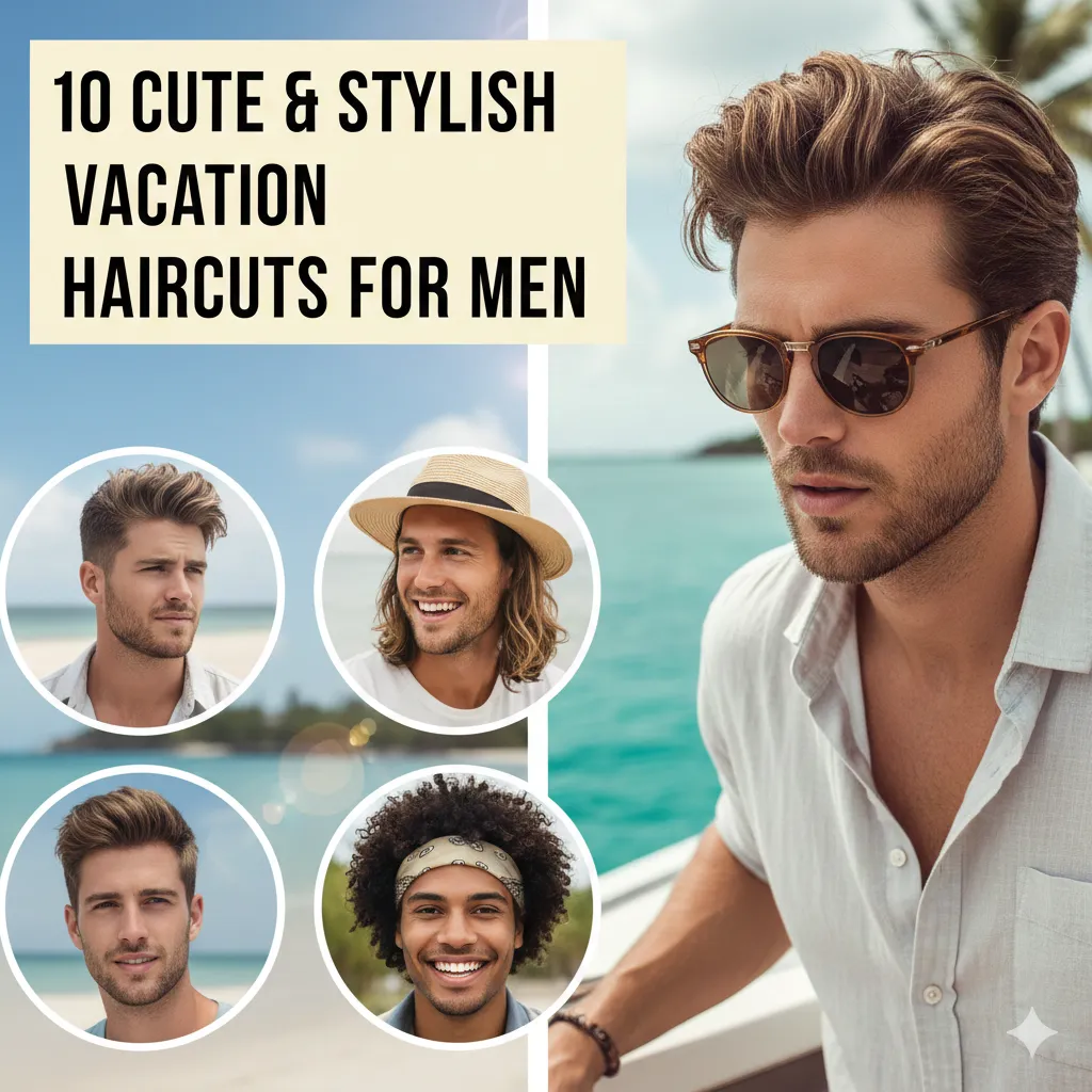 10 Cute & Stylish Vacation Haircuts for Men