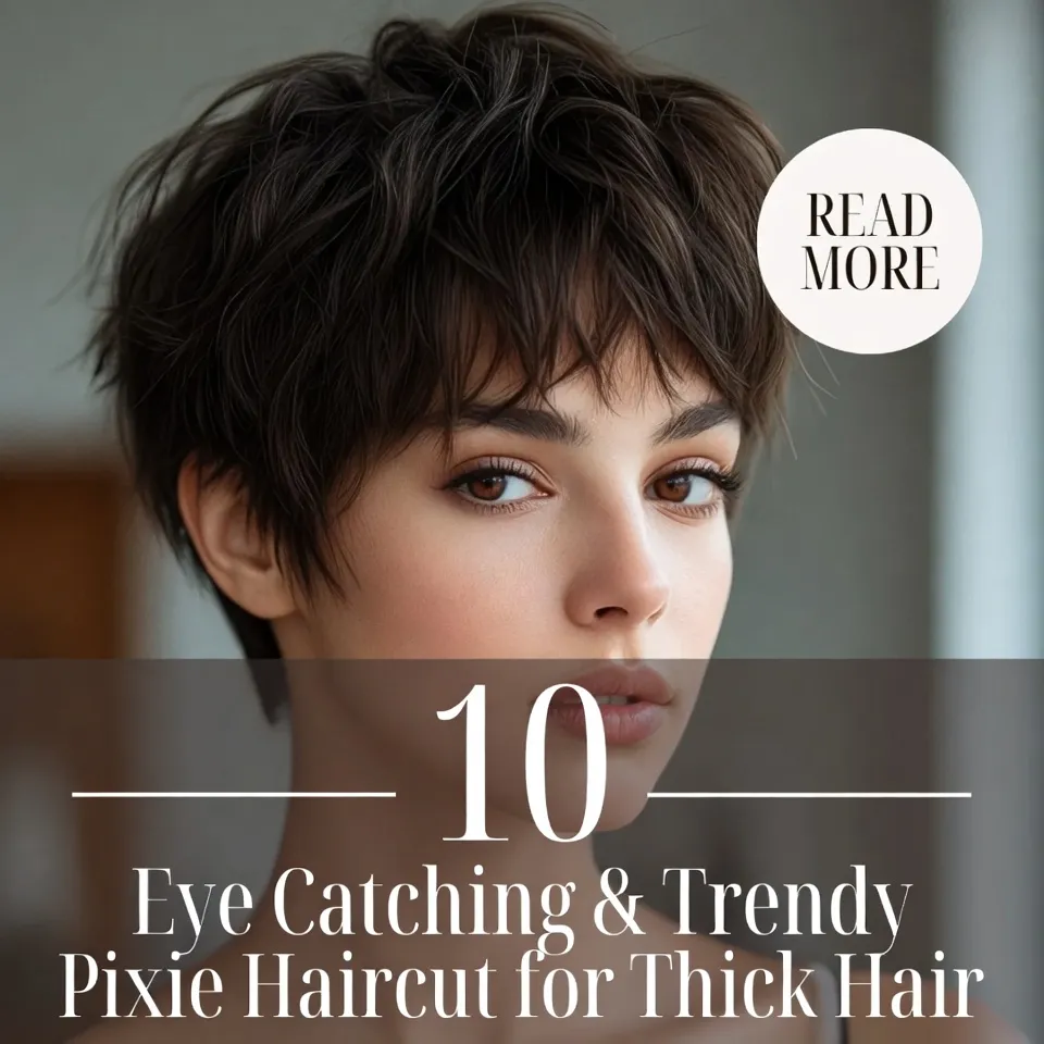 10 Eye Catching & Trendy Pixie haircut for thick hair