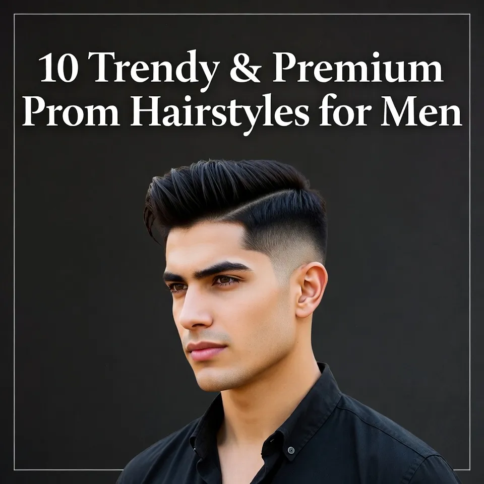 10 Trendy & Premium Prom Hairstyles for Men