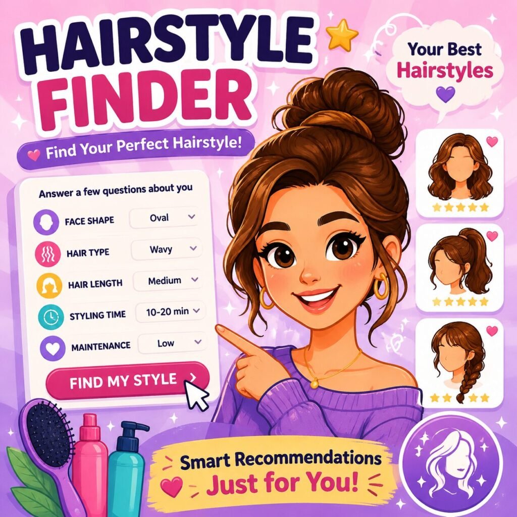 AI Hairstyle Finder