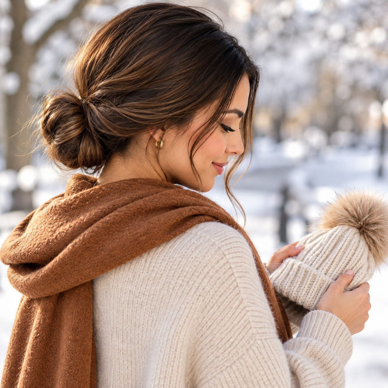 10 Winter Hairstyles That Reduce Frizz, Static, and Hat Hair
