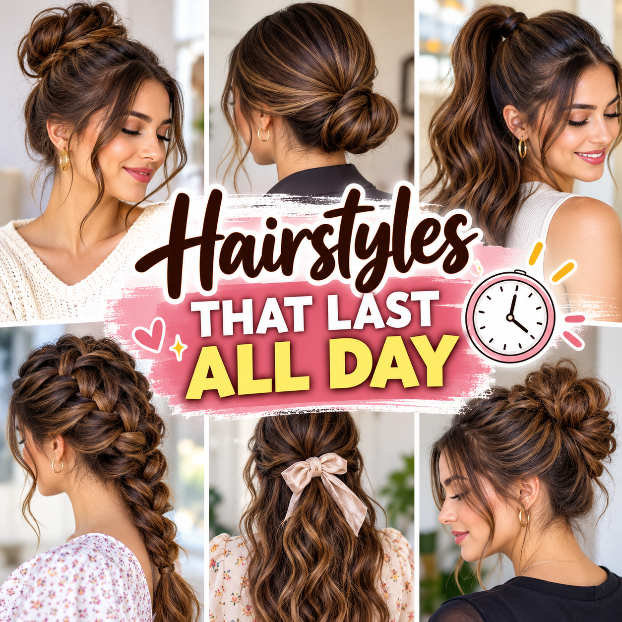 Hairstyles That Last All Day