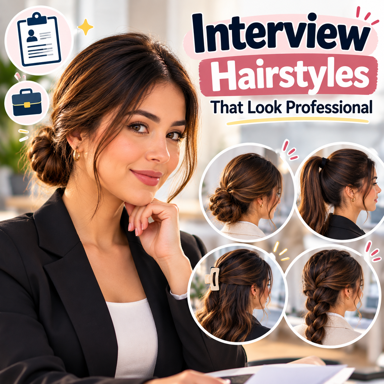Interview Hairstyles That Look Professional (for Any Hair Type)